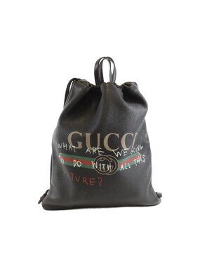 Gucci Backpack Sac Black